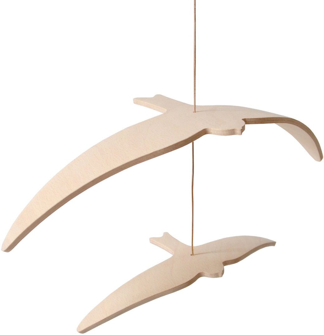 Kano Wooden Swallow Birds Mobile - Charlie Crane