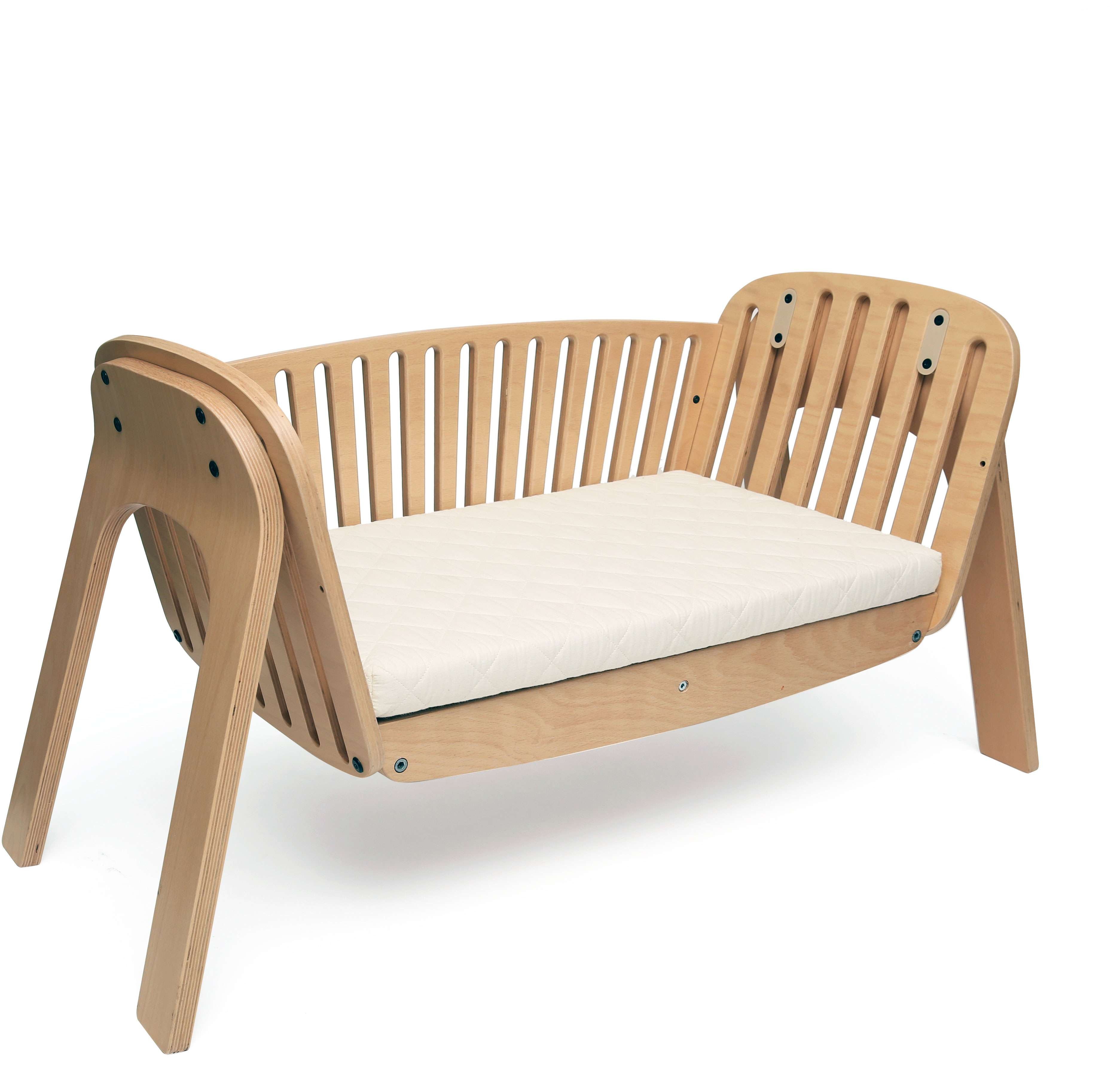 Kodo Bedside Crib to Bench - Charlie Crane