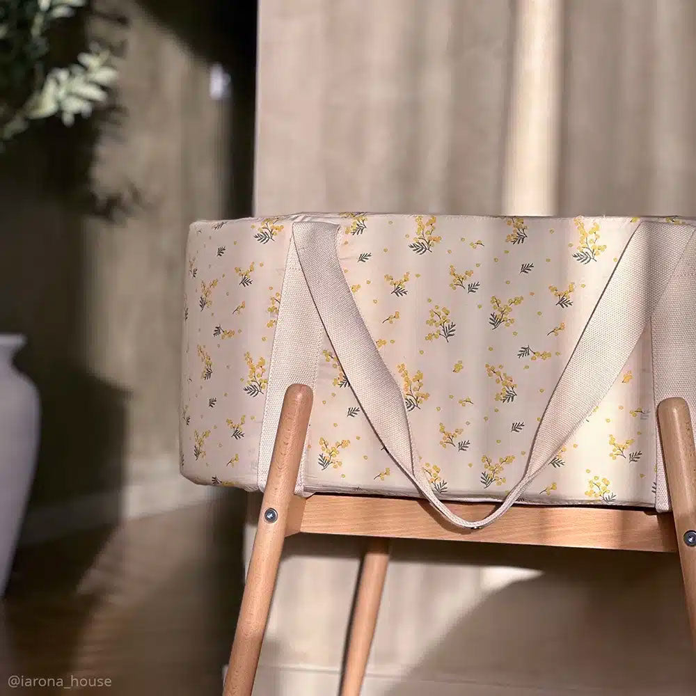 Kuko Moses Basket Mimosa - Charlie Crane