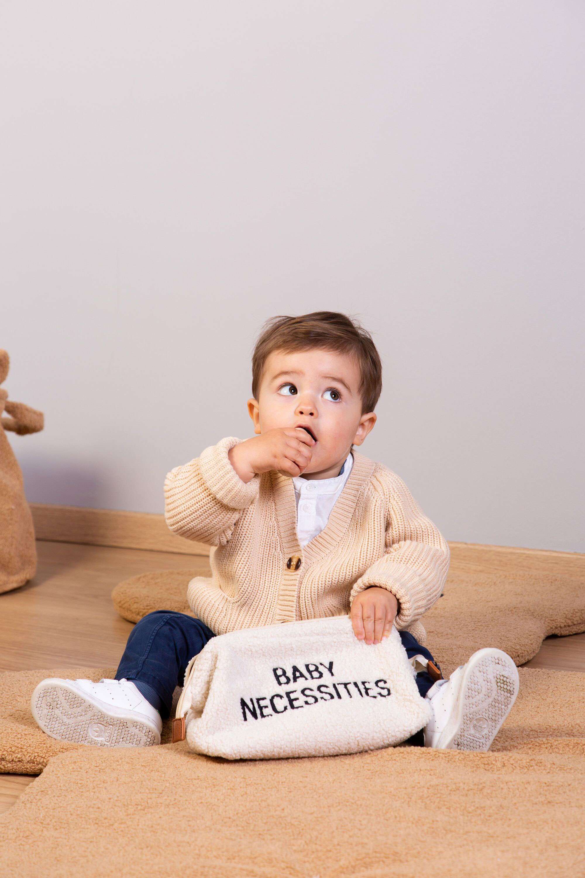 Baby Necessities Bag Teddy Off White - ChildHome