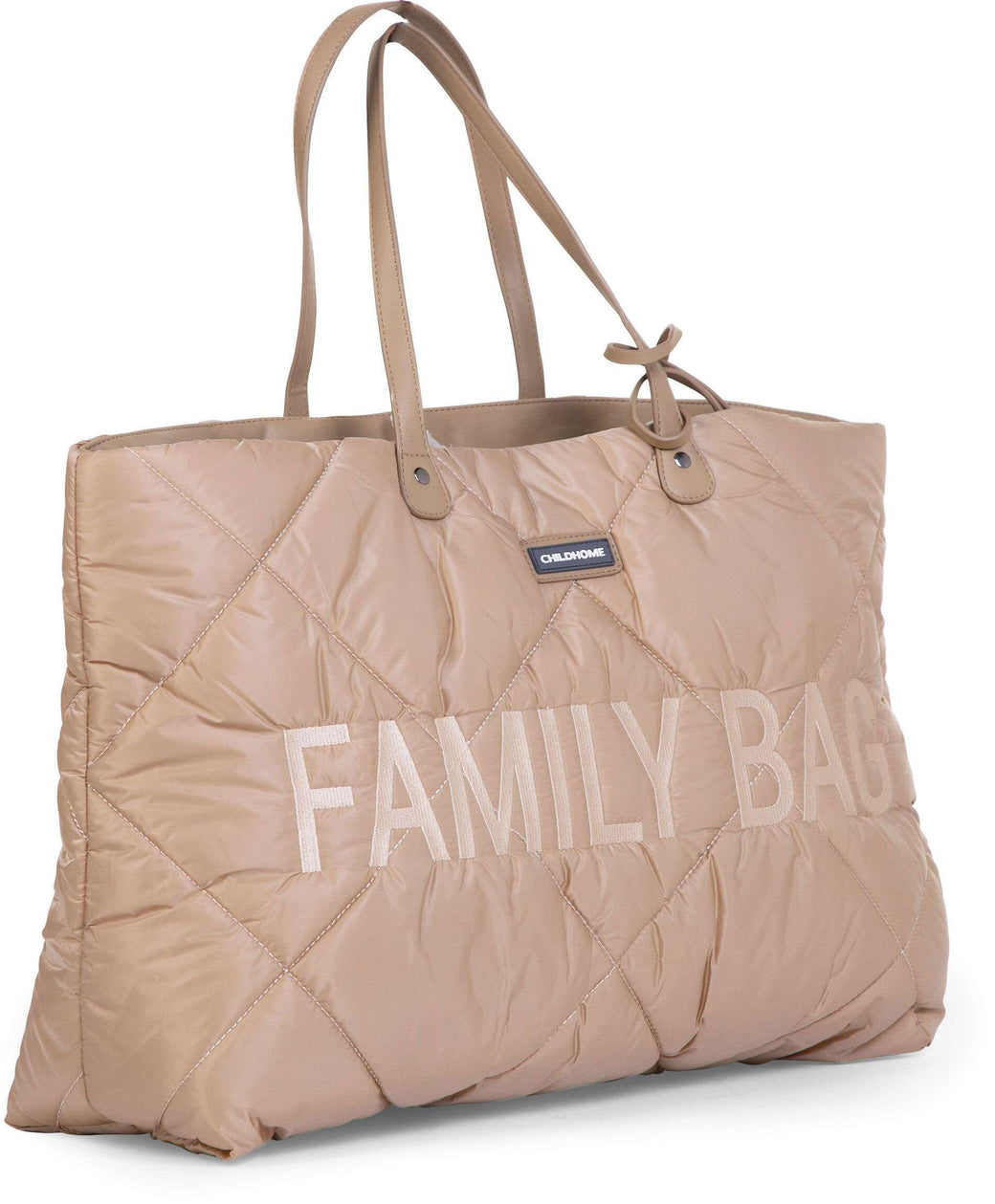 Family Bag Quilted Puffered Beige - ChildHome