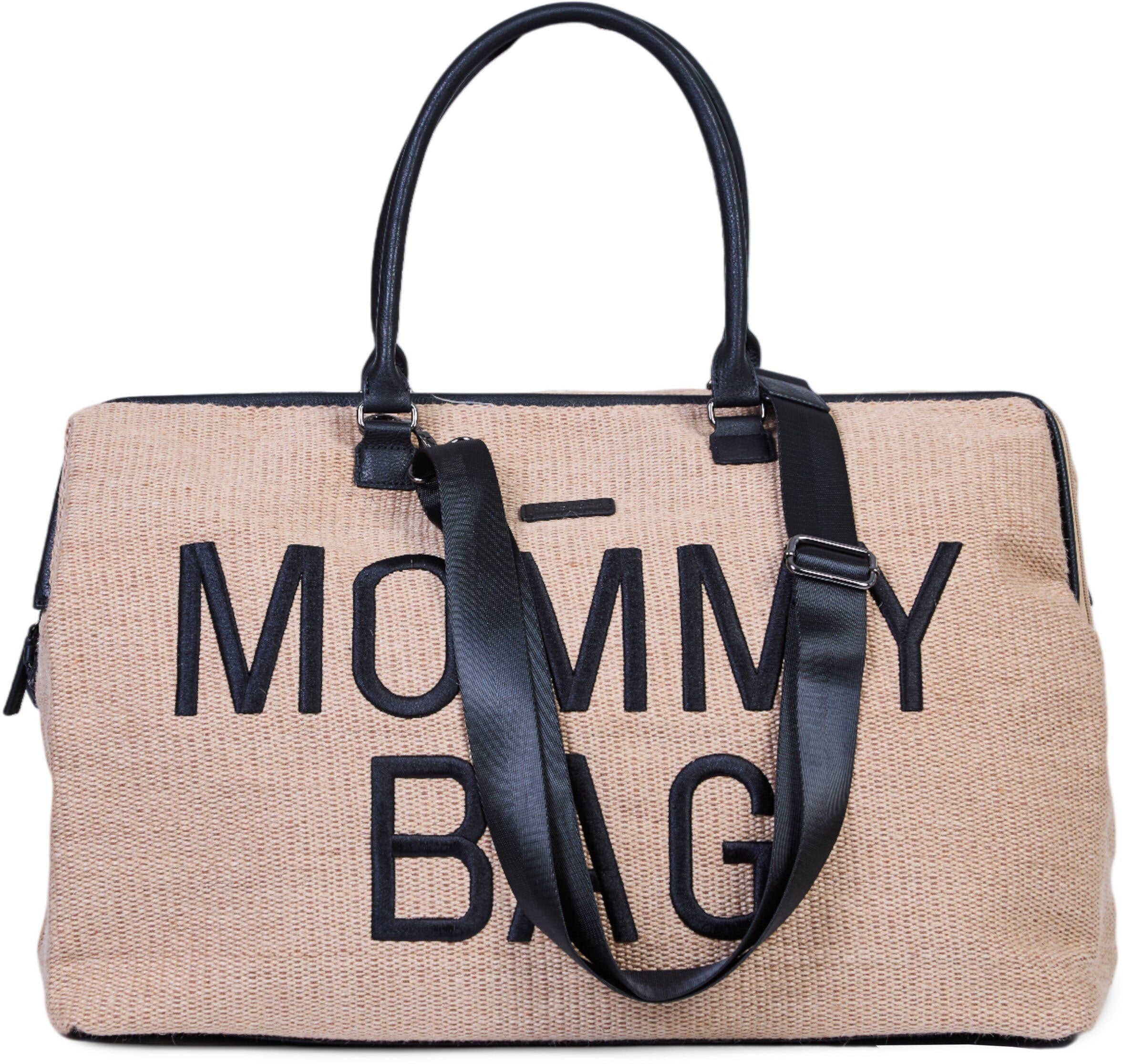 Mommy Bag Big Canvas Raffia - ChildHome