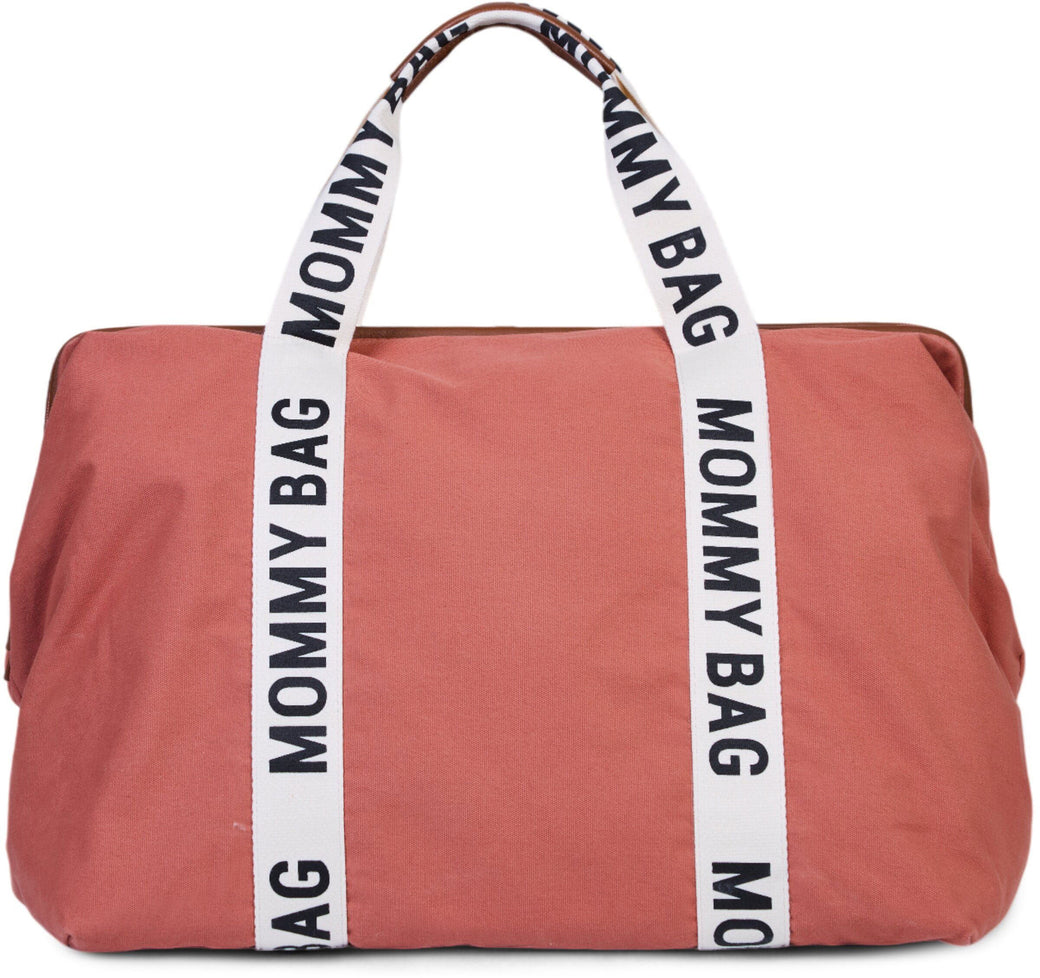 Mommy Bag Big Canvas Terracotta - ChildHome