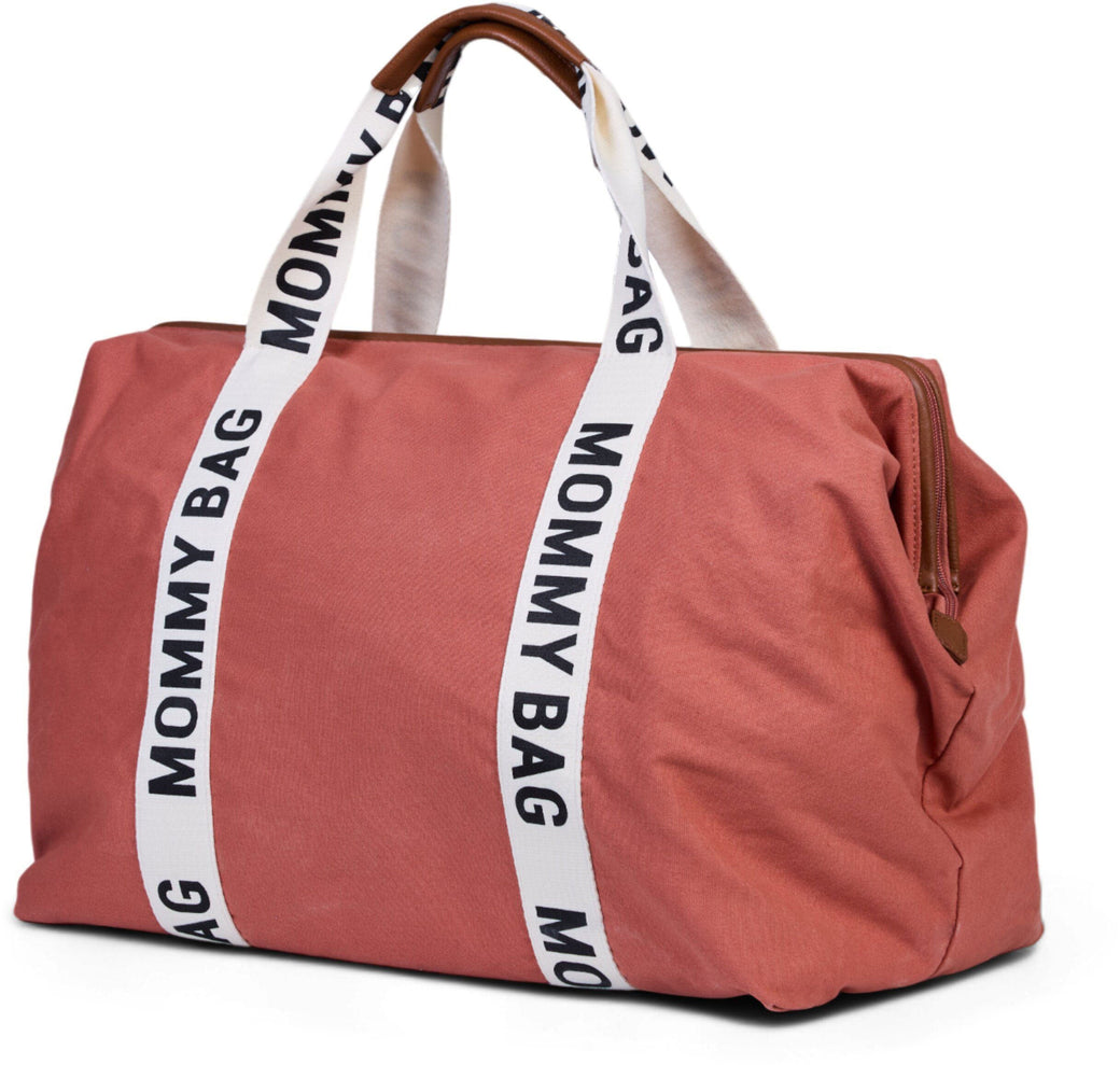 Mommy Bag Big Canvas Terracotta - ChildHome