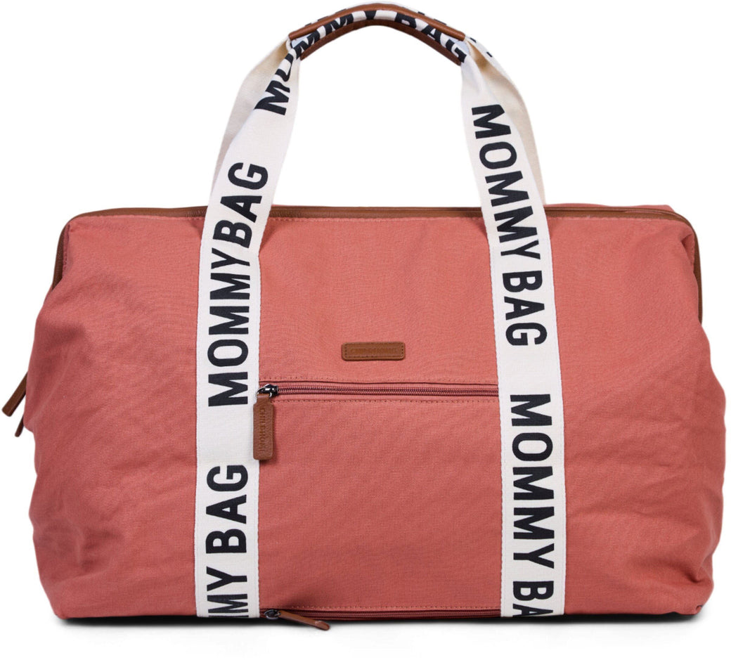 Mommy Bag Big Canvas Terracotta - ChildHome