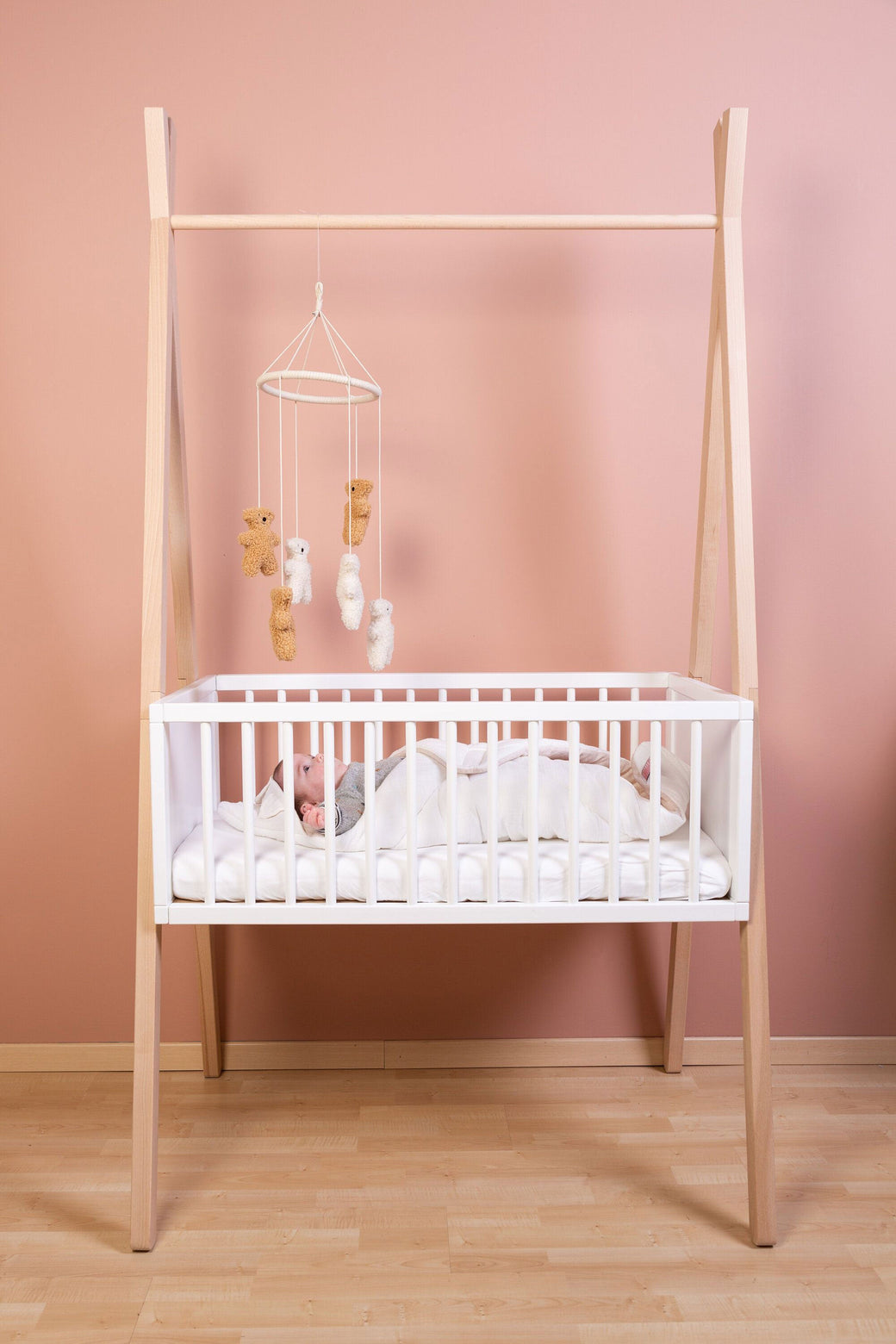 Tipi Cradle & Clothing Rack - ChildHome