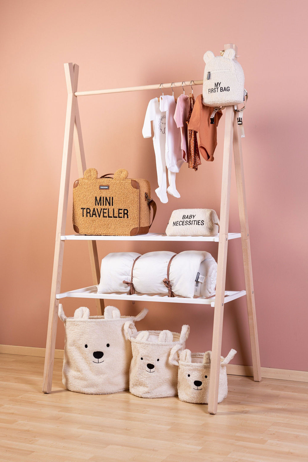 Tipi Cradle & Clothing Rack - ChildHome