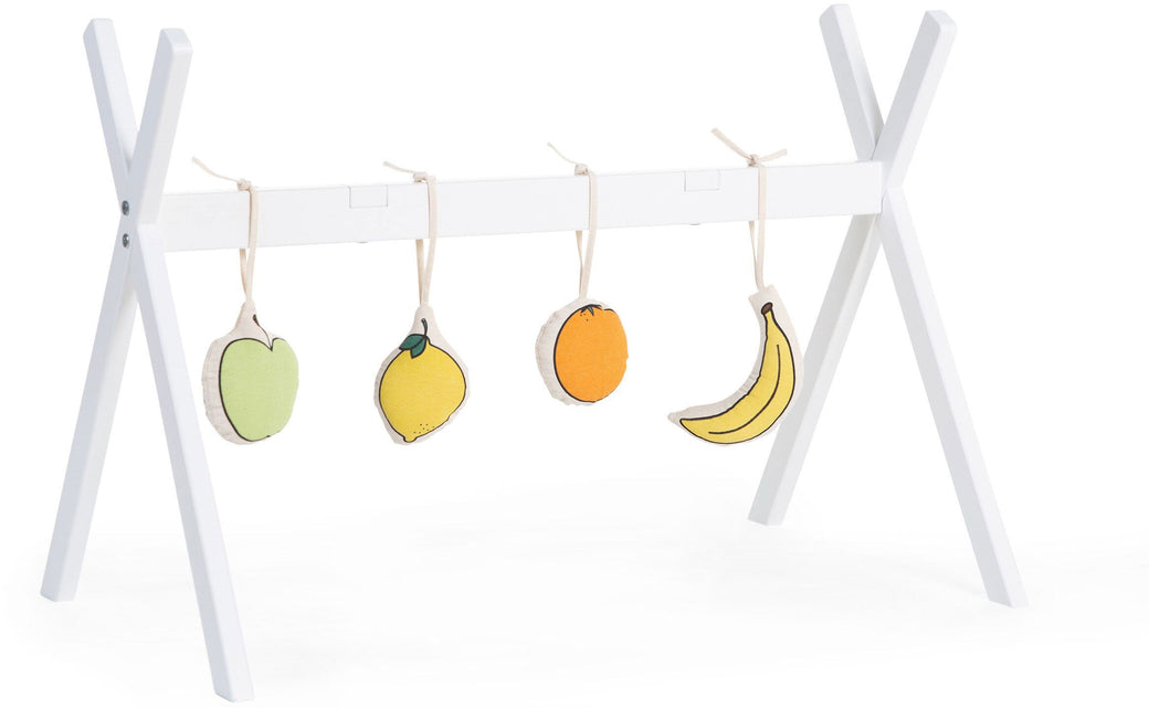 Tipi Universal Moses Basket Stand & Play Gym White - ChildHome