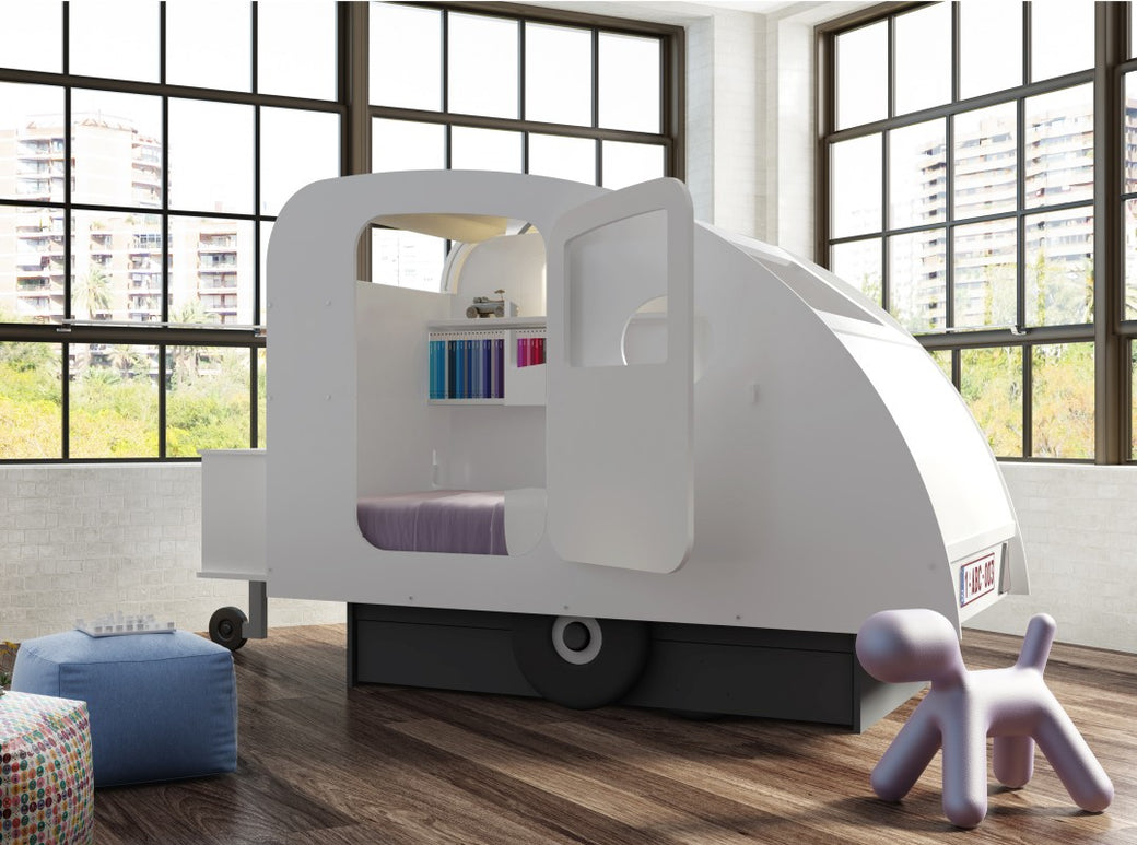 Children's Caravan Themed Bed - Mathy By Bols