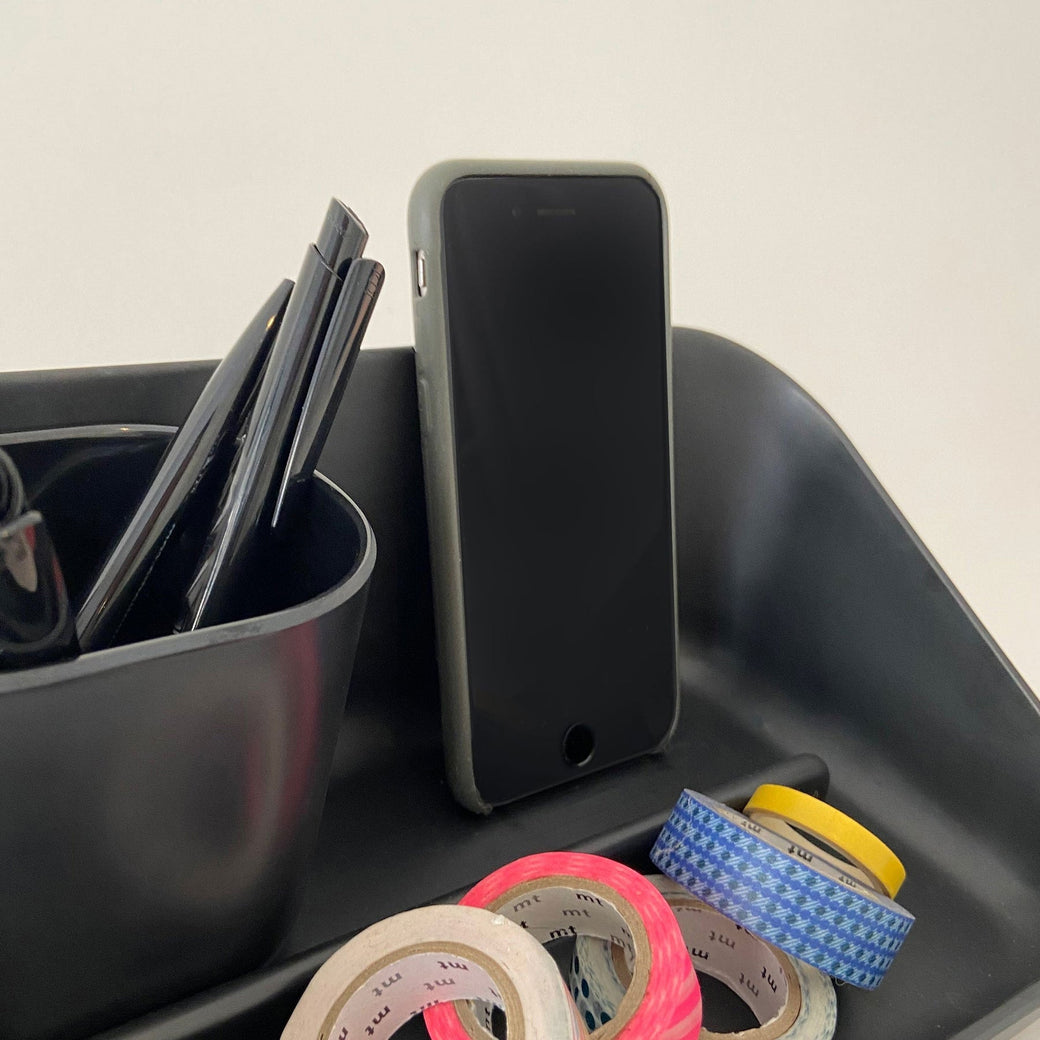 Desk Organiser Black - Ekobo