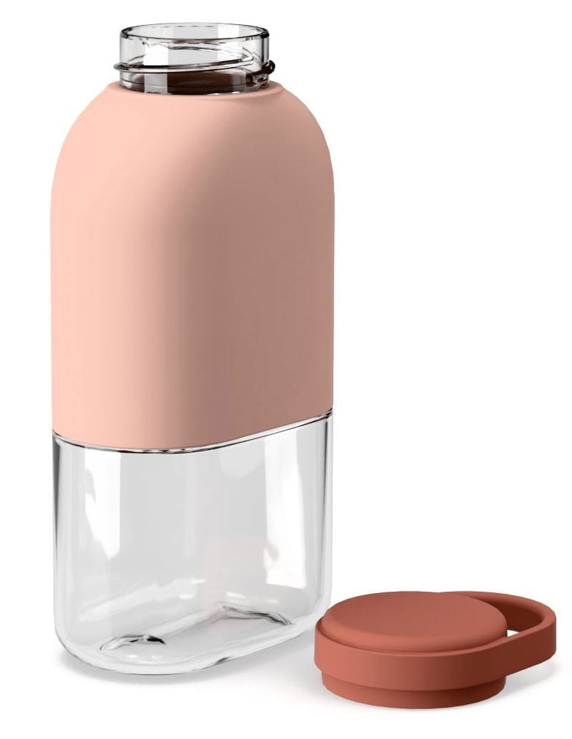 Tritan Water Flask 350 ml Blush/Terracotta - Ekobo