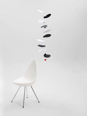 Turning Leaves White/Black - Flensted Mobiles