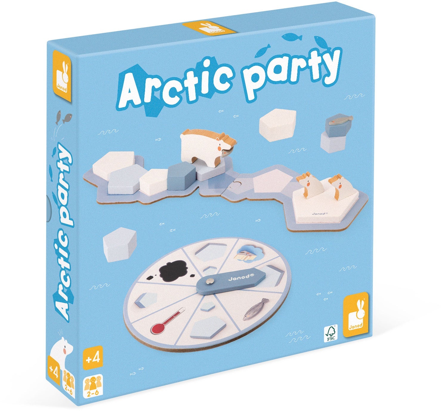 Artic Party Board Game - Janod