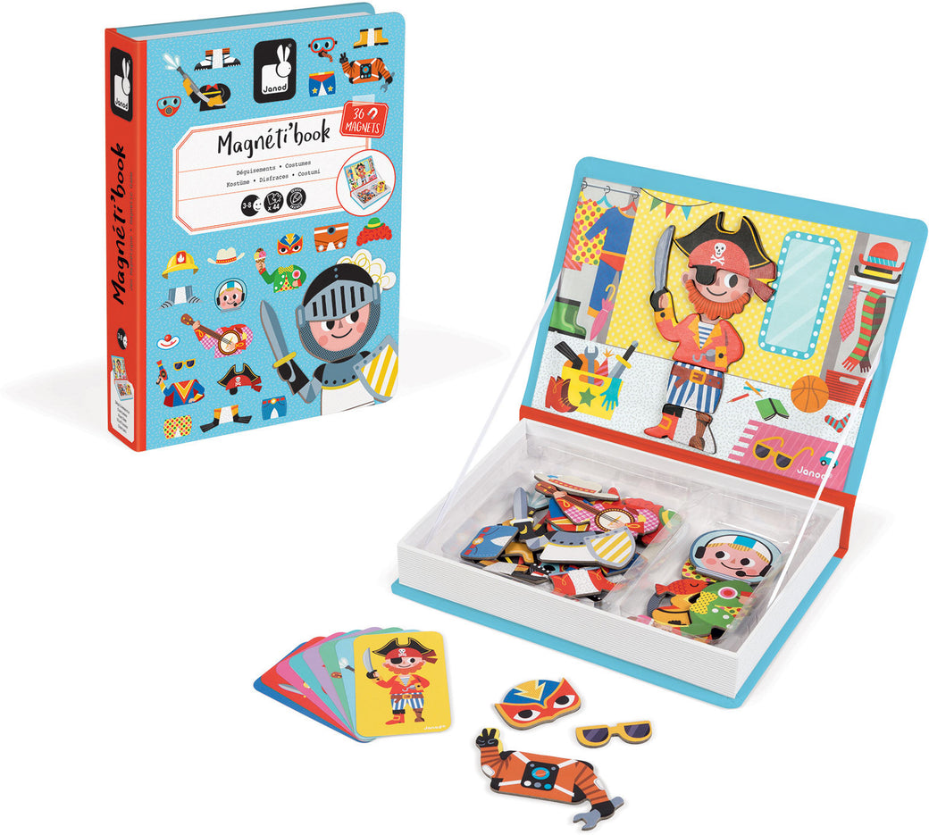 Boys Costumes Magnetibook - Janod