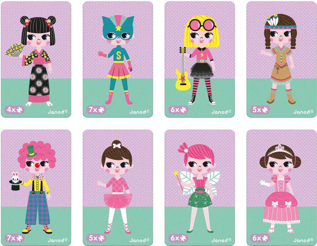 Girls Costumes Magnetibook - Janod