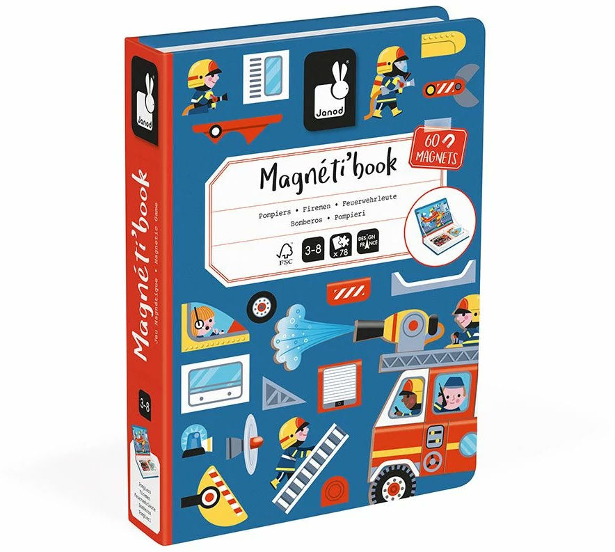 Magnetibook Firefighter - Janod