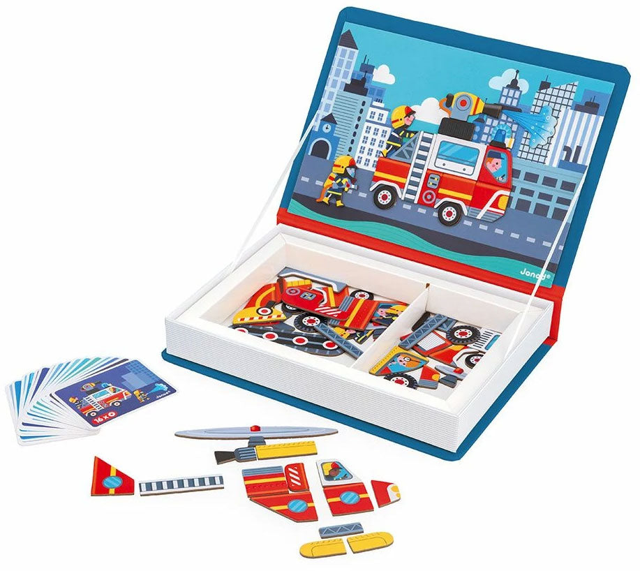 Magnetibook Firefighter - Janod