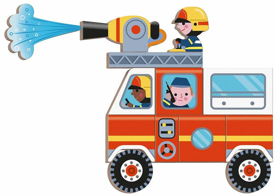 Magnetibook Firefighter - Janod