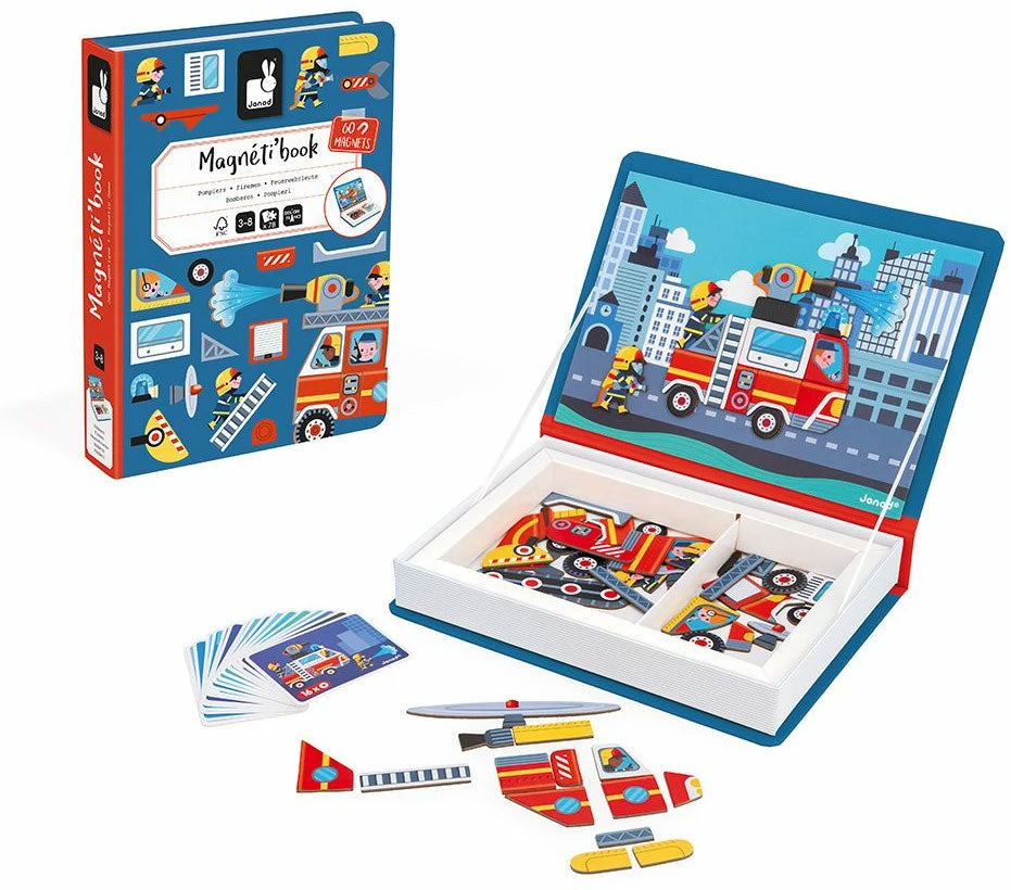 Magnetibook Firefighter - Janod