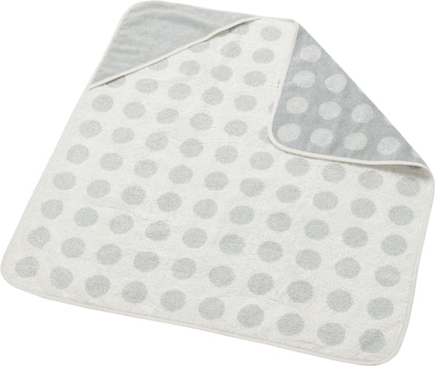 Hoodie Towel Cool Grey Dot - Leander