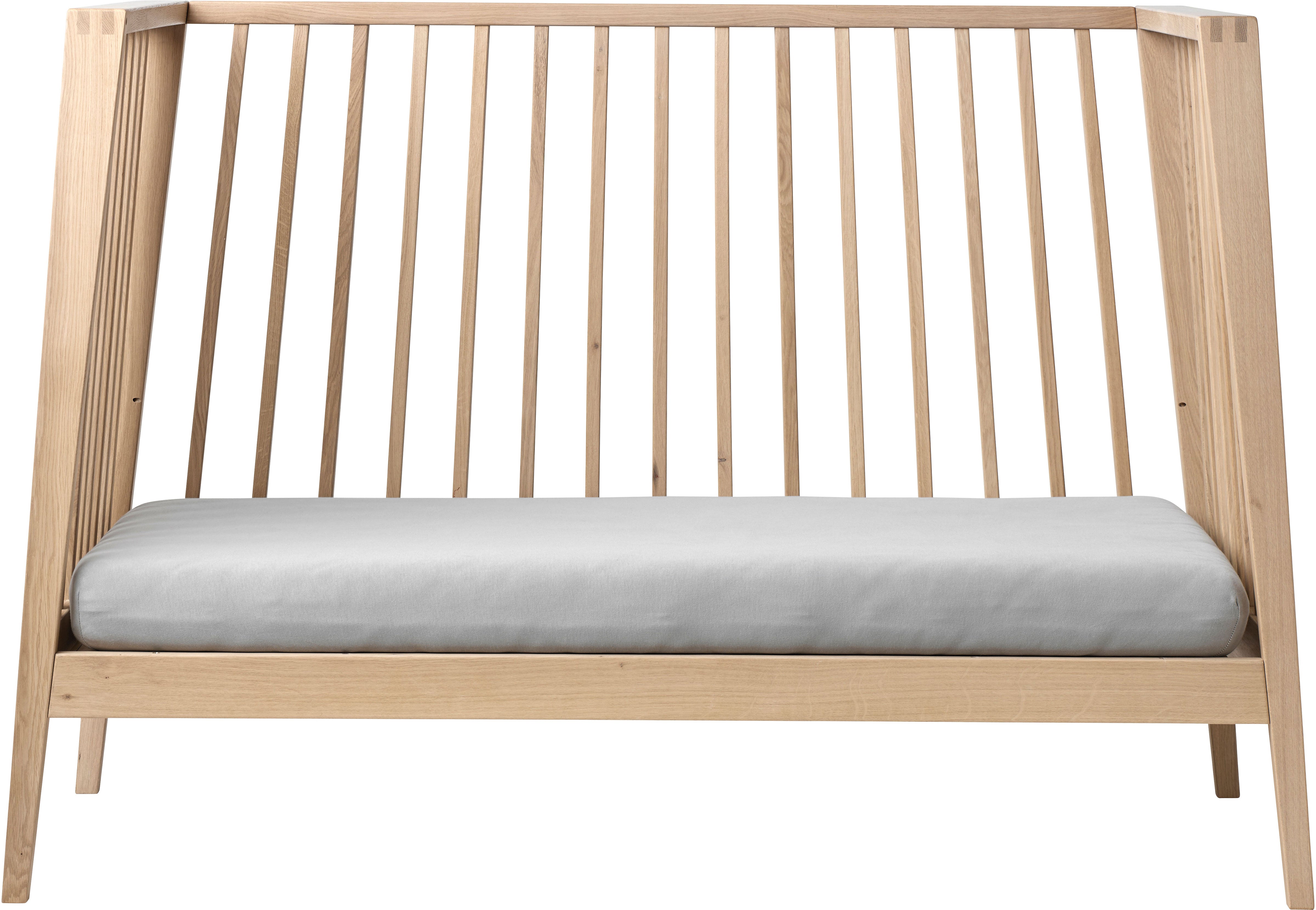 Linea Baby Cot Bed Natural Wood - Leander