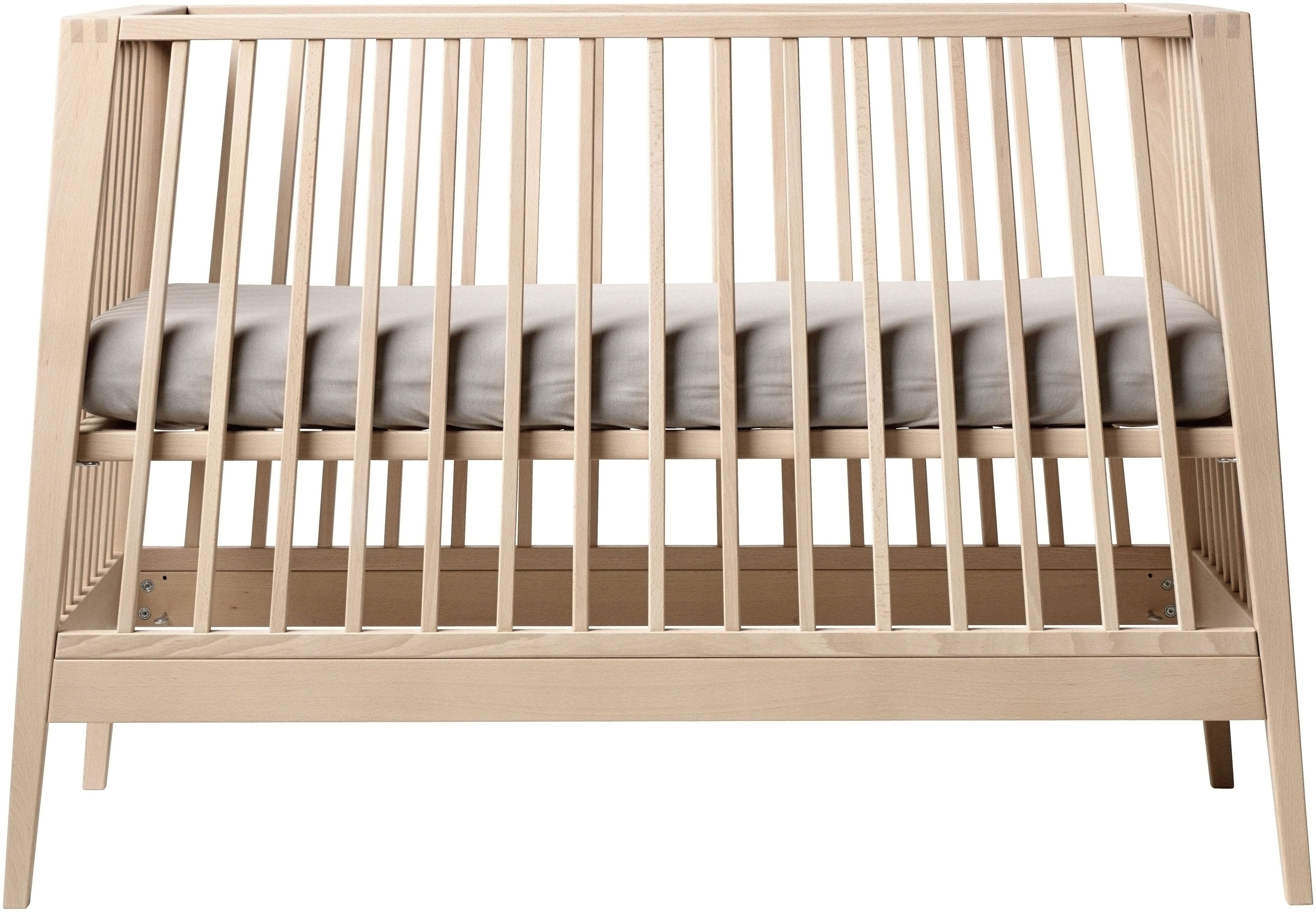 Linea Baby Cot Bed Natural Wood - Leander