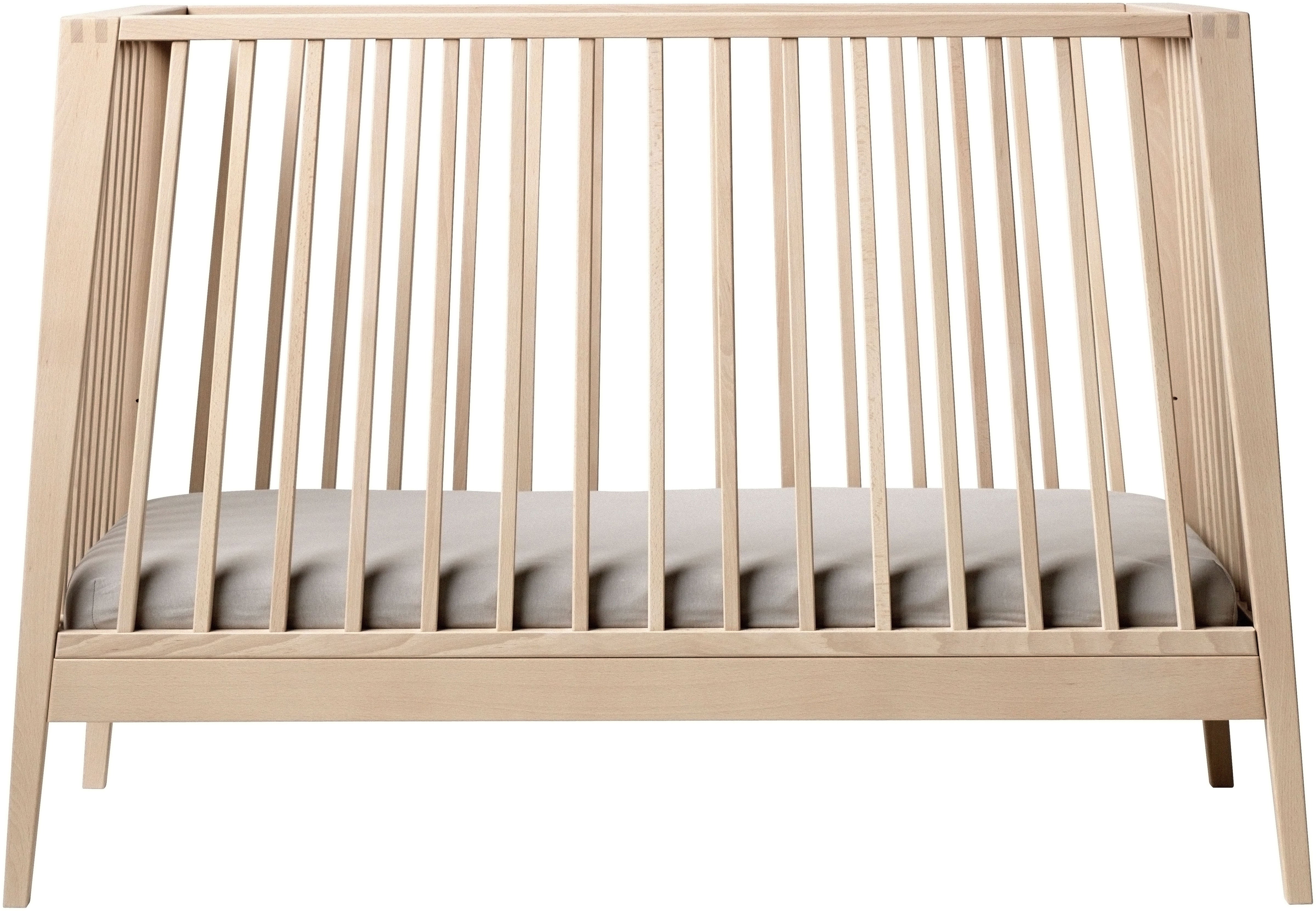 Linea Baby Cot Bed Natural Wood - Leander