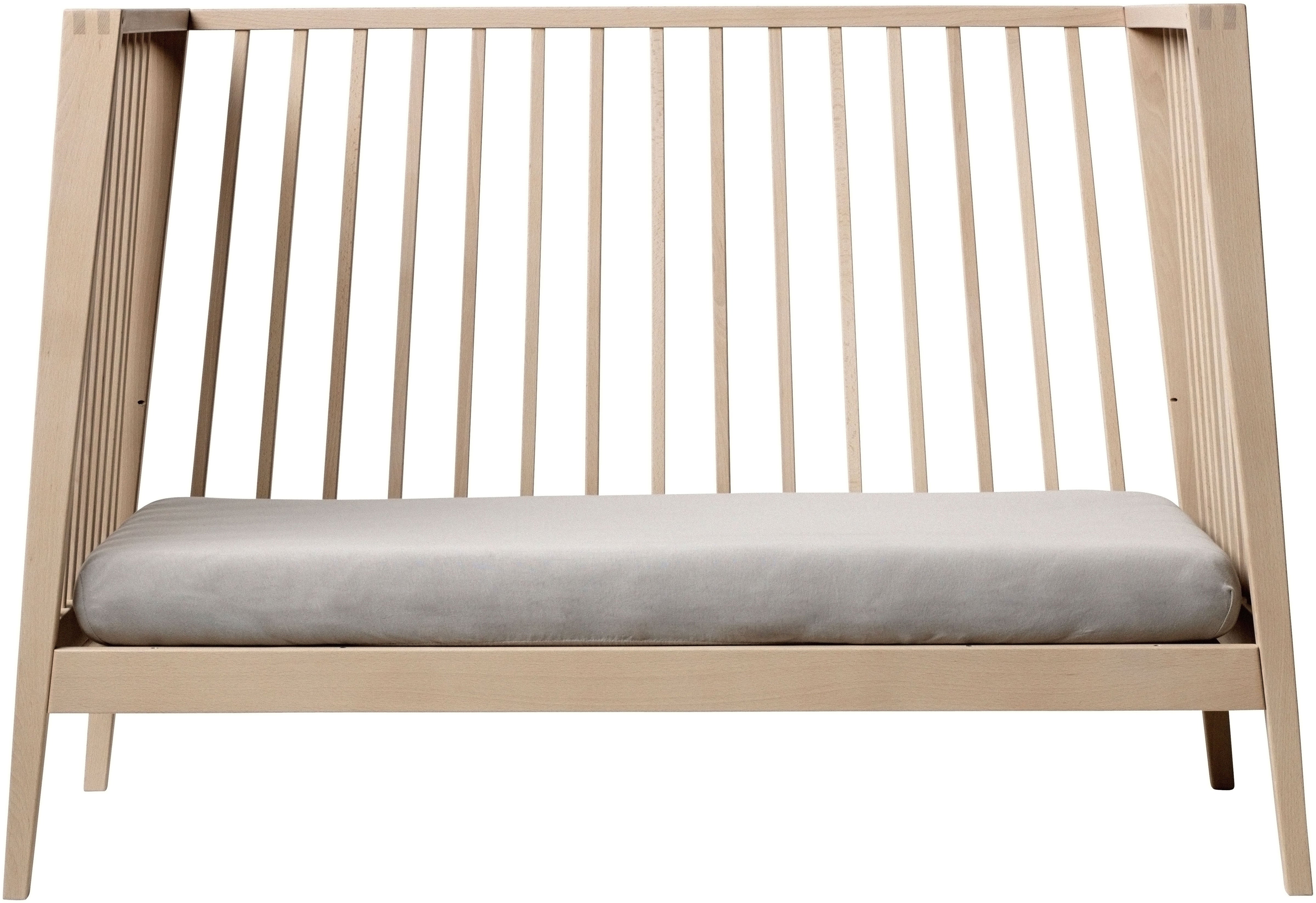 Linea Baby Cot Bed Natural Wood - Leander