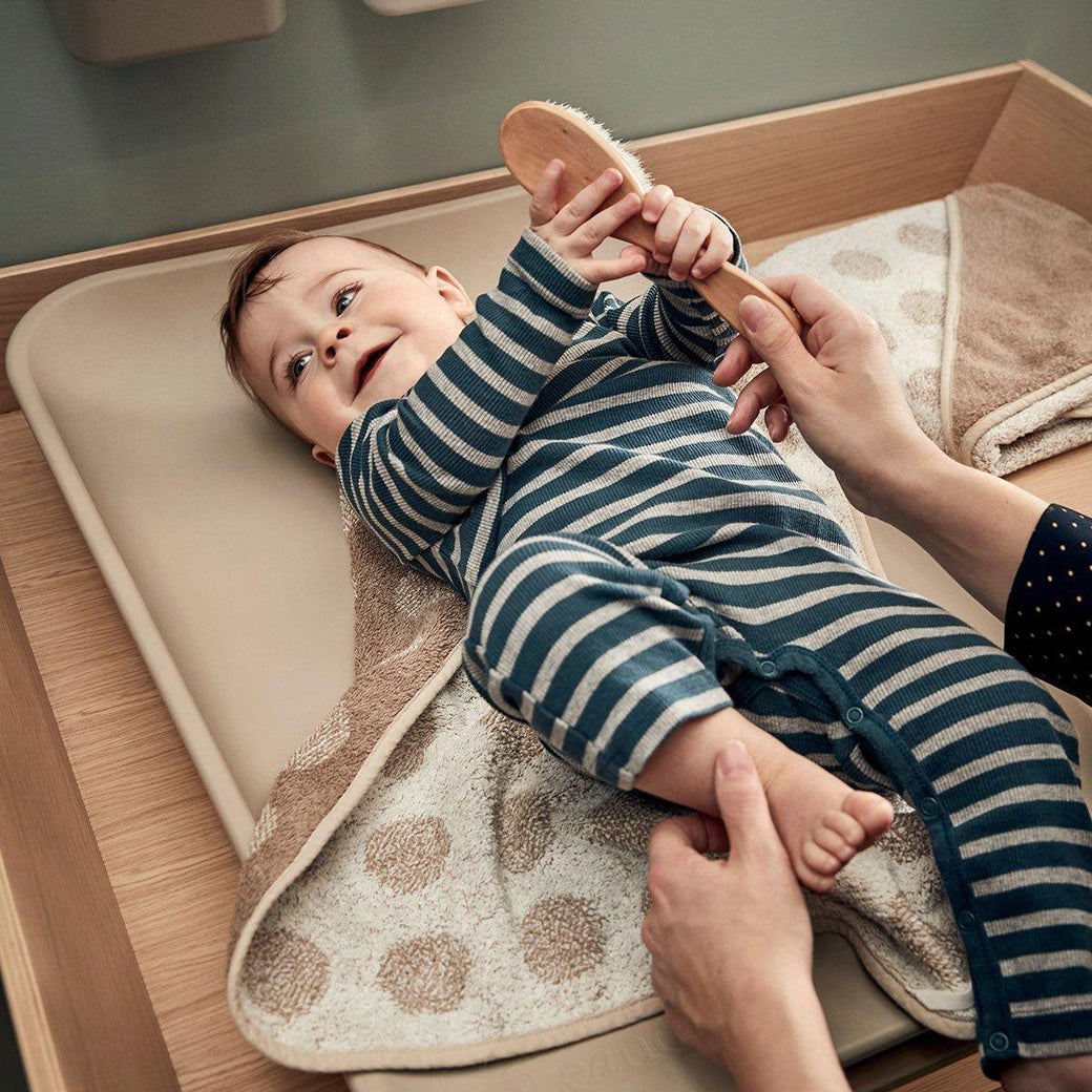 Linea Dresser and Changing Table Natural Wood - Leander