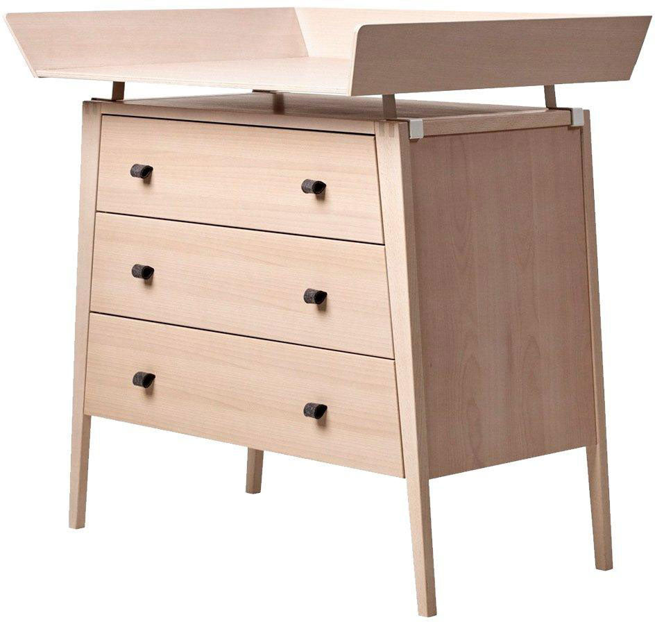 Linea Dresser and Changing Table Natural Wood - Leander