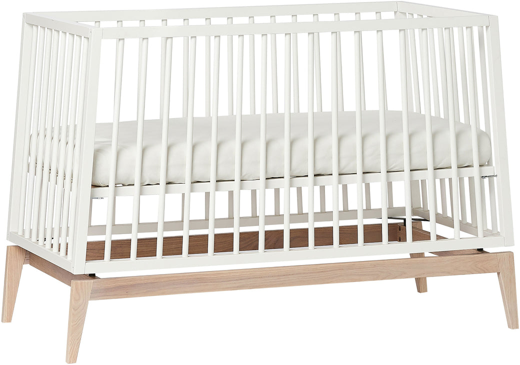Luna Baby Cot Bed White Oak - Leander
