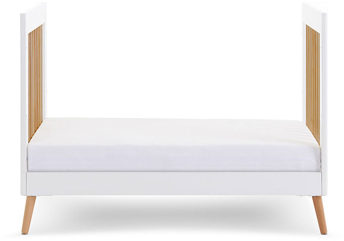 Maya Baby Cot Bed White - Obaby