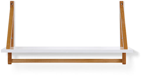 Maya Wall Shelf White - Obaby