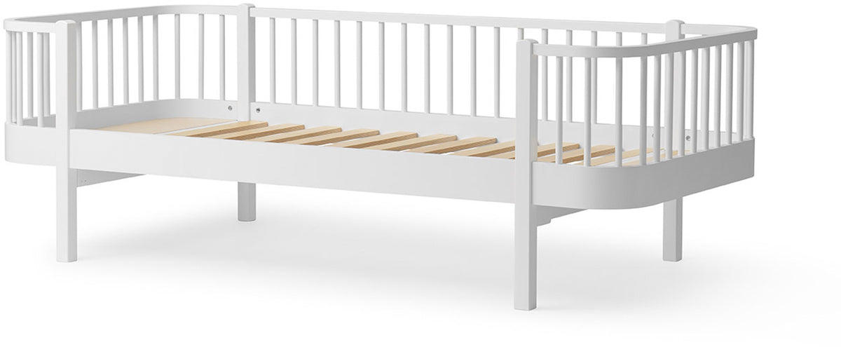 Wood Original Day Bed Single White - Oliver Furniture