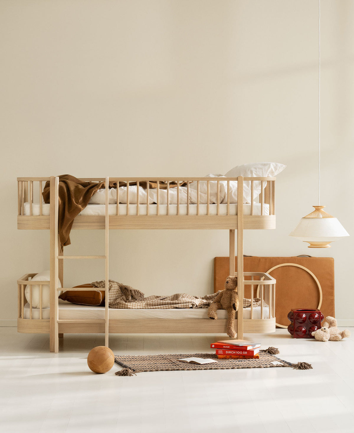 Wood Original Low Bunk Bed Oak - Oliver Furniture