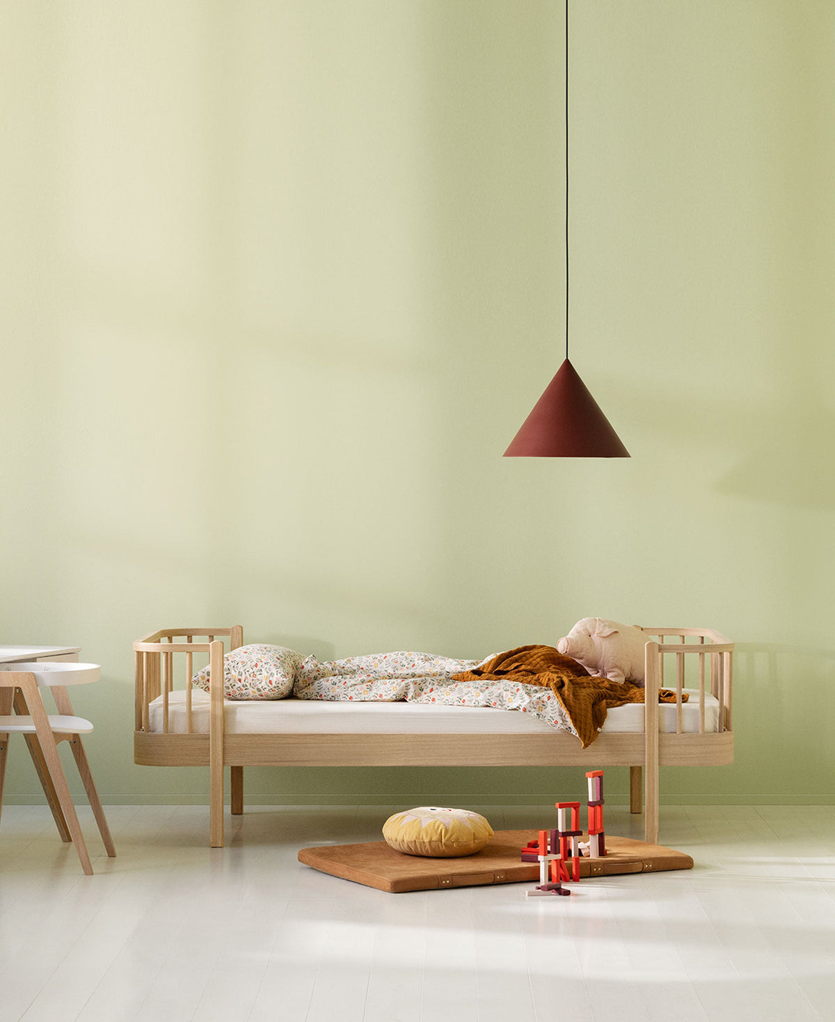 Wood Original Single Bed Oak - Oliver Furniture