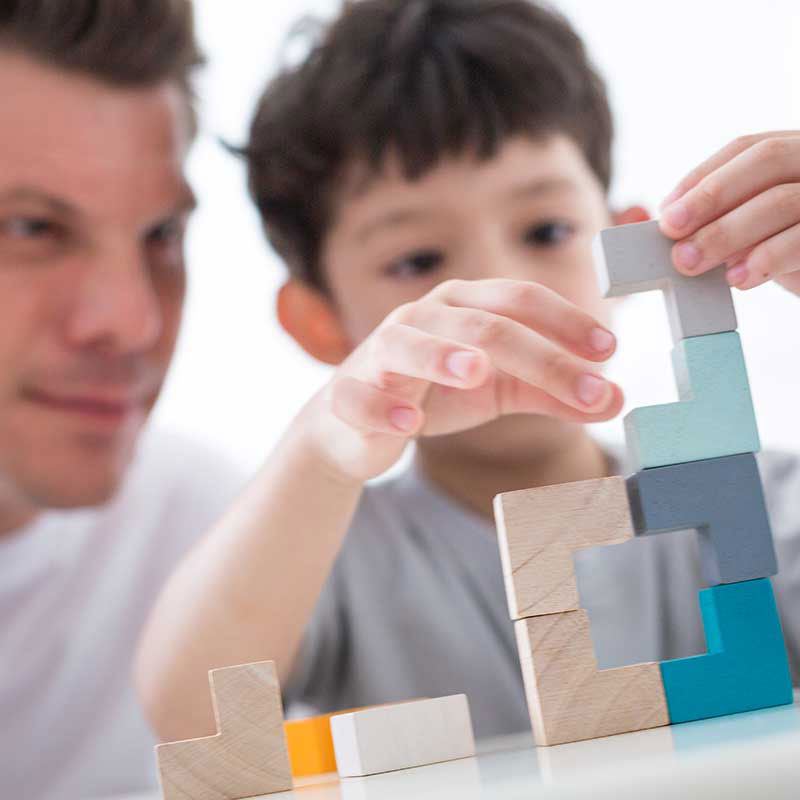 3D Puzzle Cube - Plan Toys