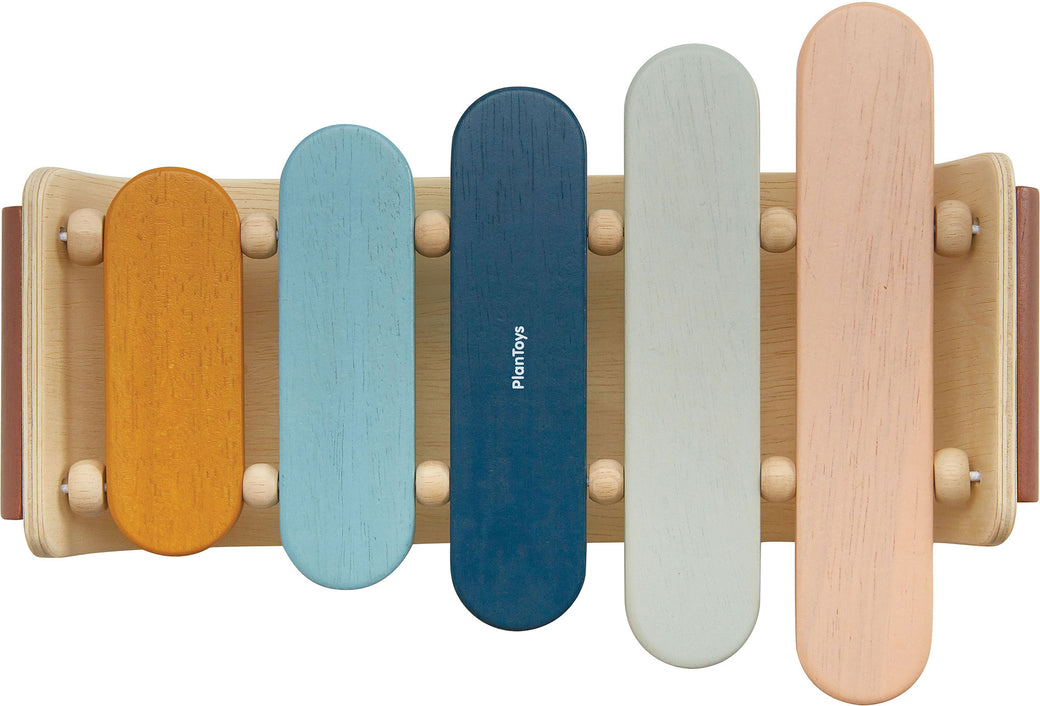 Wooden Oval Xylophone Orchard Collection - Plan Toys