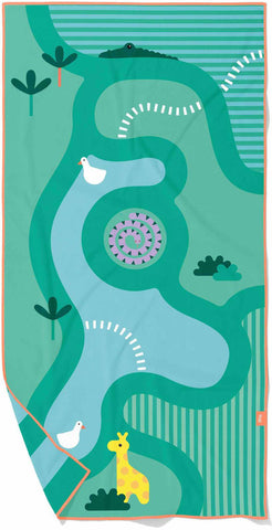 Beach Playtowel Safari (M) - Quut
