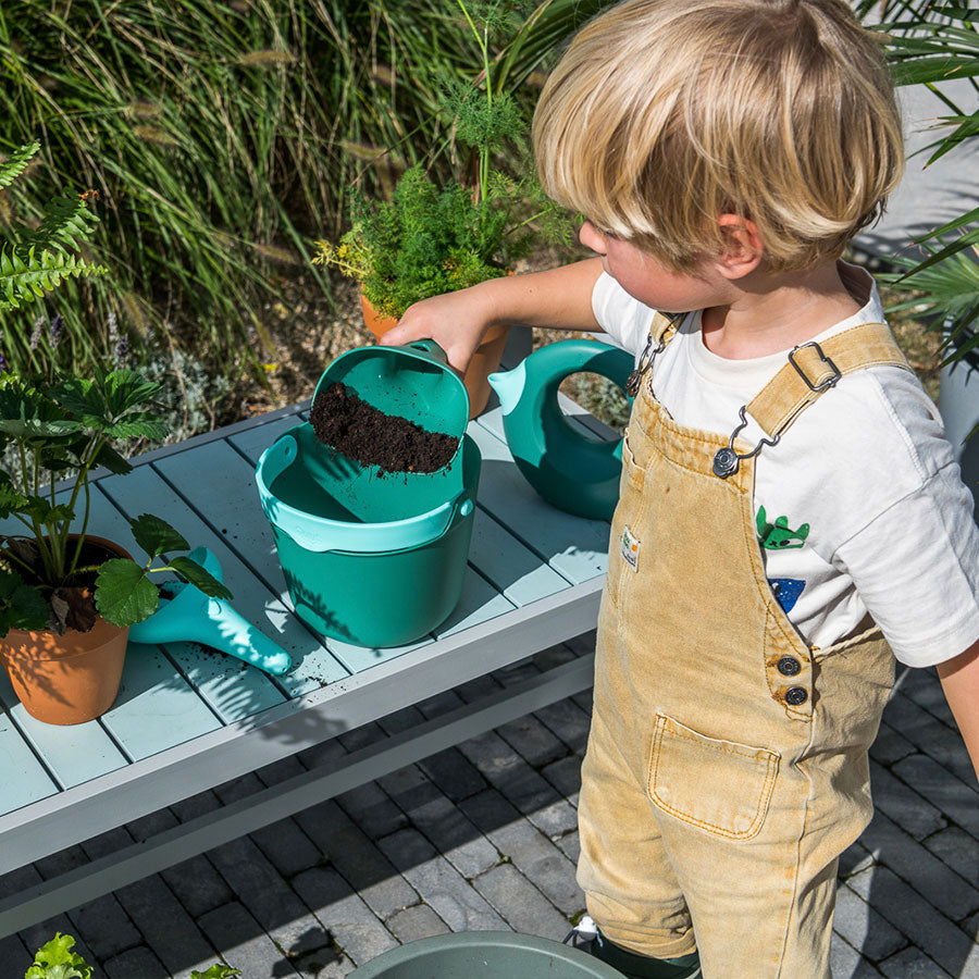Raki Rake and Shovel Set Garden Green - Quut