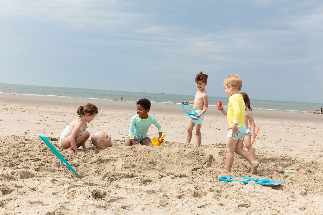 Scoppi Shovel and Sand Sifter Ocean - Quut