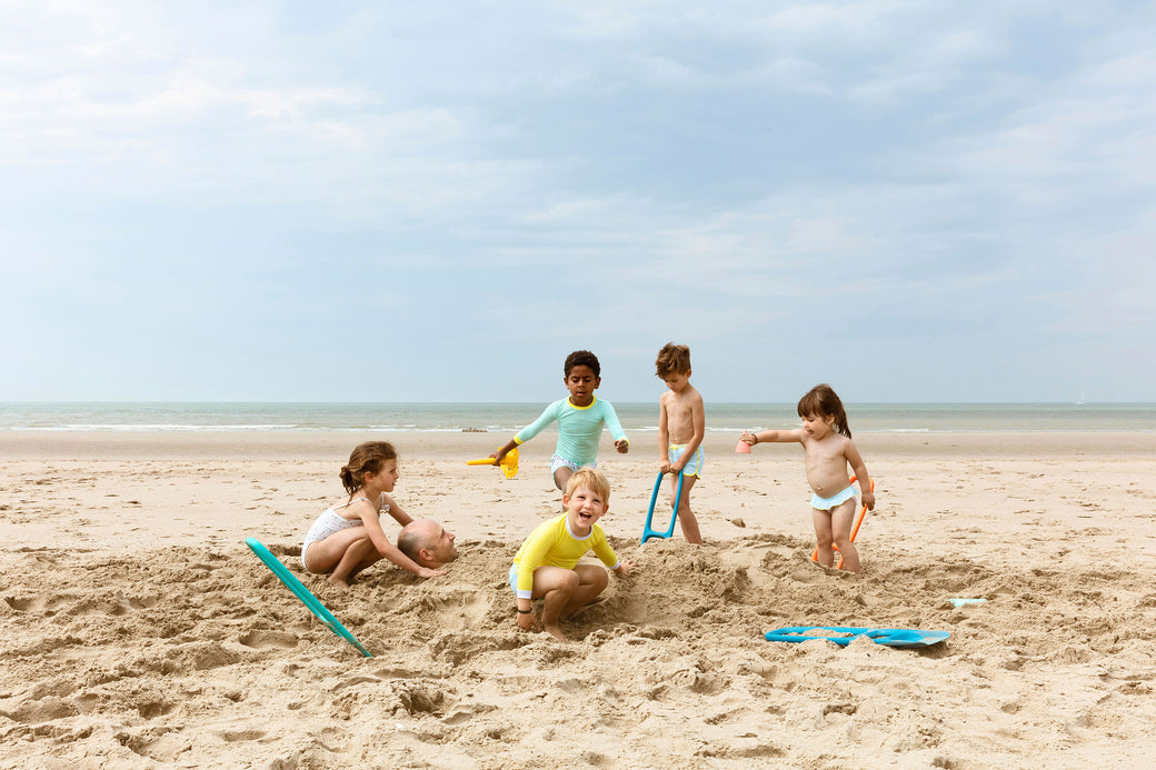 Scoppi Shovel and Sand Sifter Ocean - Quut