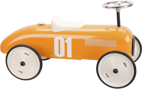 Metal Vintage Ride on Car Orange - Vilac