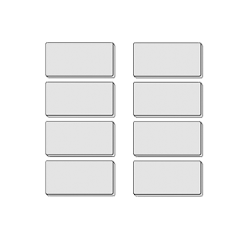 Leander Classic Baby Cot, Felt for Rail Sections, 8pcs. Baby & Toddler