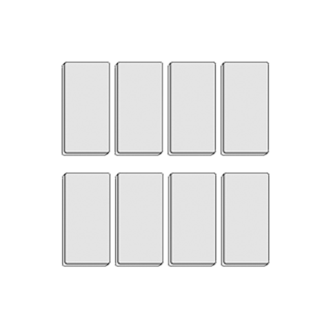 Leander Classic Baby Cot, Felt for Mounting Rails, 8pcs. Baby & Toddler