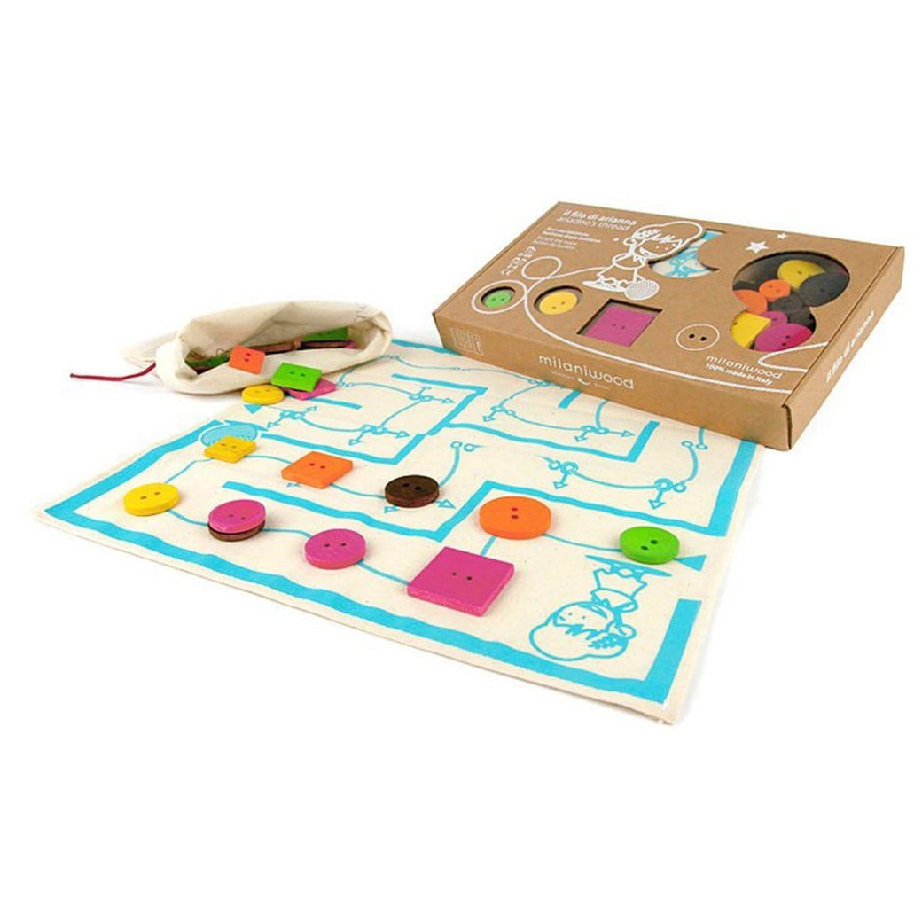 Milaniwood Ariadne's Thread Button Maze