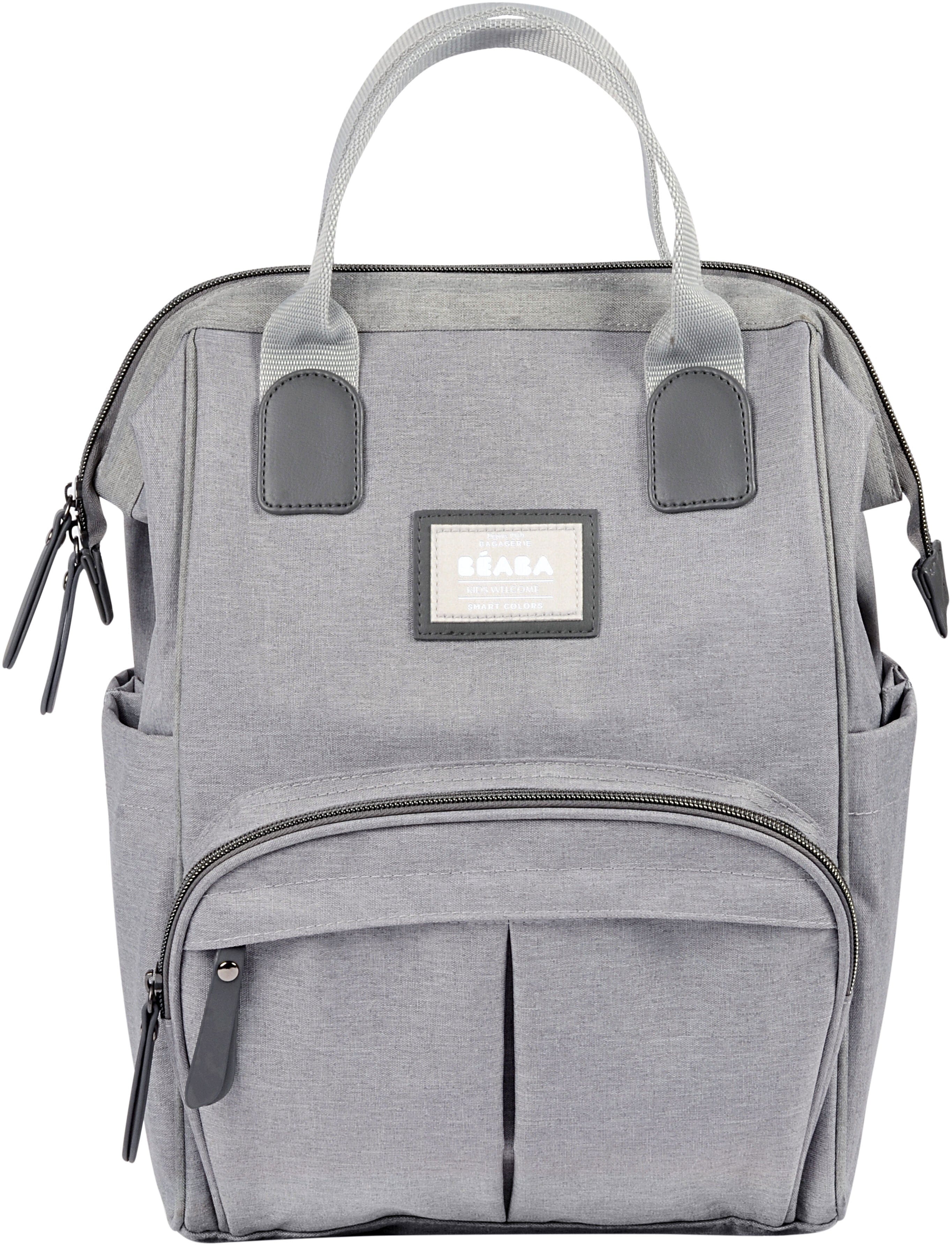 Beaba Wellington Baby Changing Backpack Heather Grey