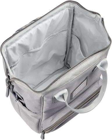 Beaba Wellington Baby Changing Backpack Heather Grey