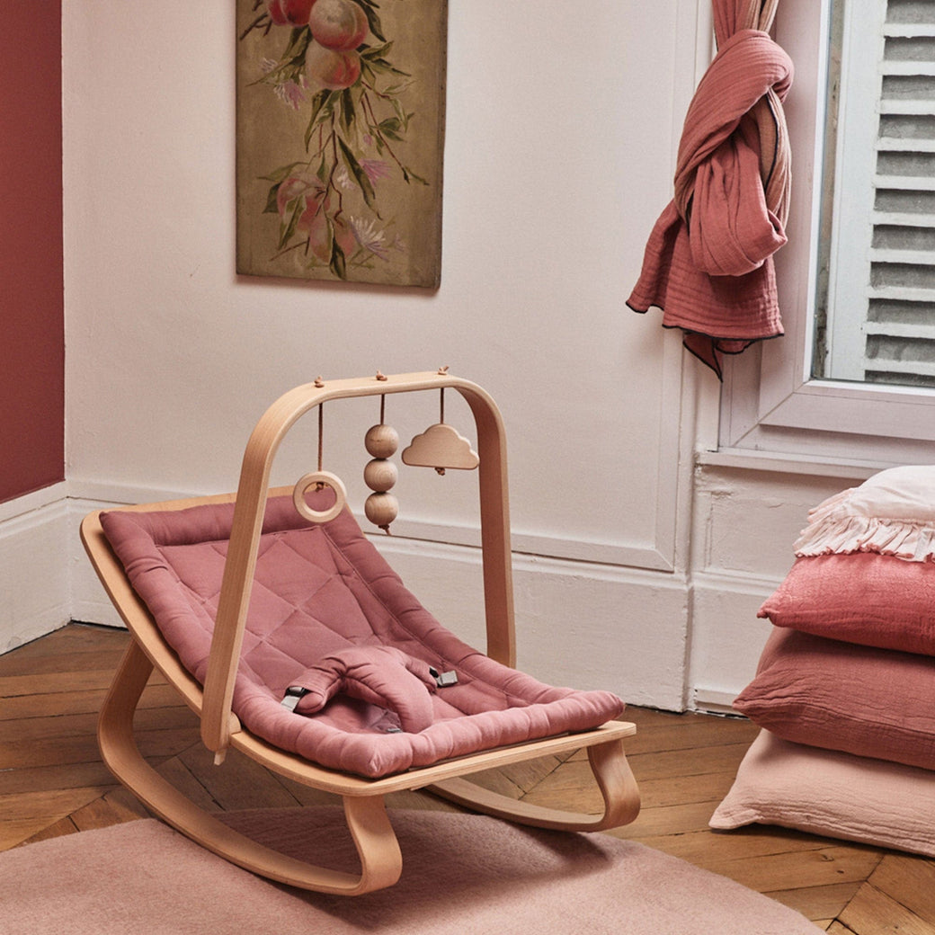 Charlie Crane Levo Baby Rocker Bois de Rose - Natural Baby & Toddler