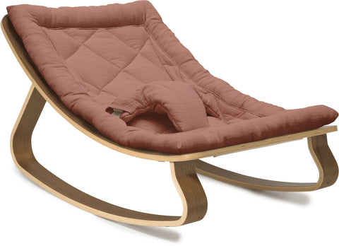 Charlie Crane Levo Baby Rocker Bois de Rose - Walnut Baby & Toddler